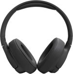 JBL Tune 720BT Wireless Over-Ear Headphones, Pure Bass Sound, Bluetooth 5.3, 76H Battery, Hands-Free Call, Multi-Point Connection, Foldable, Detachable Audio Cable - Black, JBLT720BTBLK - Image 2