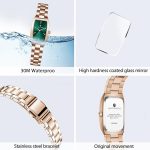 SAPPHERO Watches for Women Luxury Ladies Watches Women's Bracelet Watch Small Stainless Steel Analog 3ATM Waterproof Quartz Wrist Watch Gifts for Women - Image 6