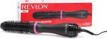 Revlon Hair Tools One-Step Style Booster - Round Brush Dryer & Styler, Round Brush- 38 mm (Thermal Bristles, Ceramic-Coated Barrel, Ionic + Ceramic Technology) RVDR5292UKE, Black - Image 8