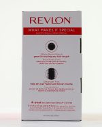 Revlon Hair Tools One-Step Style Booster - Round Brush Dryer & Styler, Round Brush- 38 mm (Thermal Bristles, Ceramic-Coated Barrel, Ionic + Ceramic Technology) RVDR5292UKE, Black - Image 13