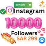 10,000 Instagram Followers|| LifeTime||Saudi Arabia|| Submit Your Username/ Profile Link in to Delivery Address||